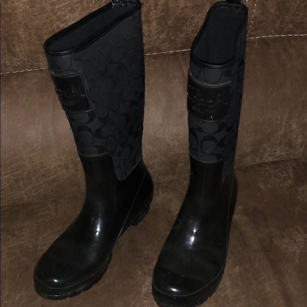 Coach Rainboots